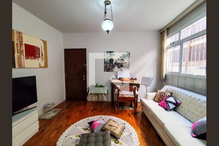 Sala de apartamento à venda com 3 quartos, 120m² em Sion, Belo Horizonte