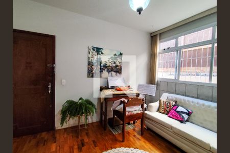 Sala de apartamento à venda com 3 quartos, 120m² em Sion, Belo Horizonte