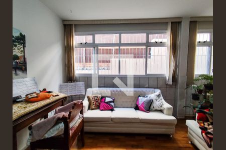 Sala de apartamento à venda com 3 quartos, 120m² em Sion, Belo Horizonte