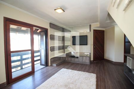 Sala 1 de casa de condomínio à venda com 3 quartos, 220m² em Nonoai, Porto Alegre