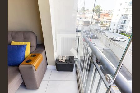 Varanda de apartamento para alugar com 2 quartos, 38m² em Jardim Analia Franco, São Paulo