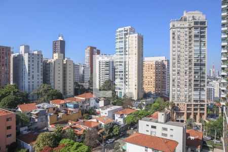 Vista da Sacada de kitnet/studio para alugar com 1 quarto, 30m² em Perdizes, São Paulo