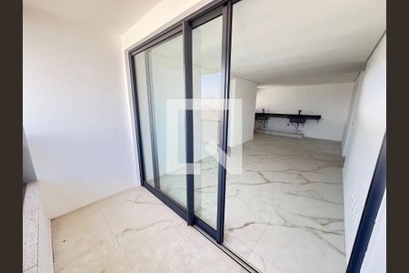 Varanda da Sala/Cozinha de apartamento para alugar com 2 quartos, 84m² em Vila da Serra, Nova Lima