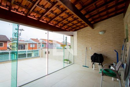 Varanda do Suíte de casa à venda com 3 quartos, 179m² em Parque Marajoara, Santo André