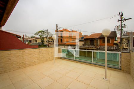 Varanda do Suíte de casa à venda com 3 quartos, 179m² em Parque Marajoara, Santo André