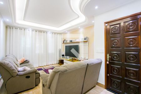 Sala de casa à venda com 3 quartos, 179m² em Parque Marajoara, Santo André