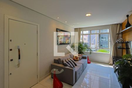 Sala de apartamento à venda com 4 quartos, 143m² em Sion, Belo Horizonte