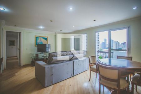 Sala de Estar de apartamento à venda com 3 quartos, 116m² em Vila Clementino, São Paulo