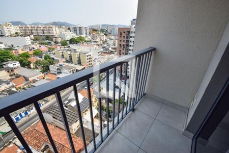 Varanda da Sala de apartamento para alugar com 2 quartos, 55m² em Todos Os Santos, Rio de Janeiro