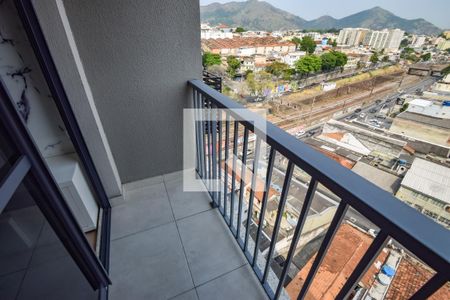 Varanda da Sala de apartamento para alugar com 2 quartos, 55m² em Todos Os Santos, Rio de Janeiro