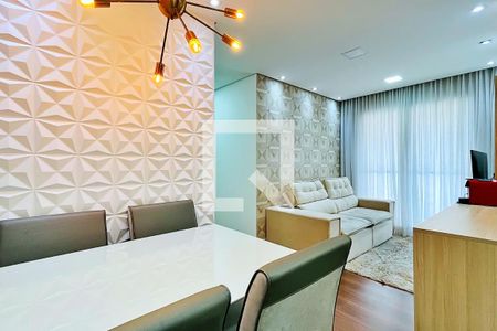 Sala de apartamento para alugar com 2 quartos, 49m² em Vila Rosália, Guarulhos