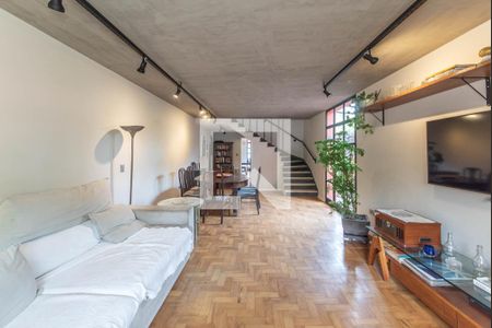 Sala de casa para alugar com 3 quartos, 147m² em Brooklin Paulista, São Paulo