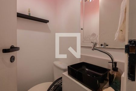 Lavabo de apartamento para alugar com 1 quarto, 45m² em Bela Vista, São Paulo