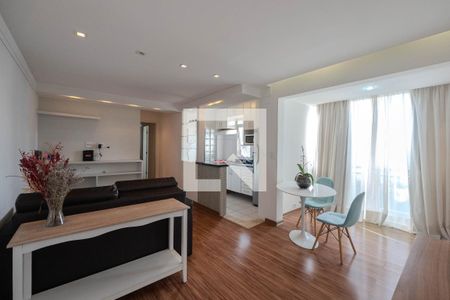 Sala de apartamento para alugar com 1 quarto, 45m² em Bela Vista, São Paulo