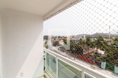 Varanda da Sala de apartamento para alugar com 2 quartos, 52m² em Campo Grande, Rio de Janeiro