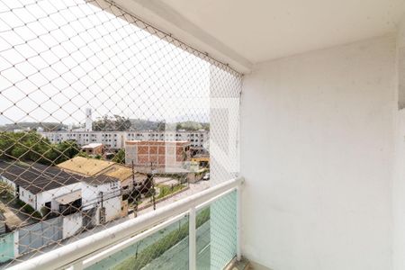 Varanda da Sala de apartamento para alugar com 2 quartos, 52m² em Campo Grande, Rio de Janeiro