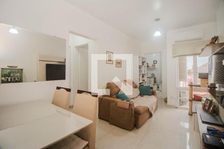 Sala de apartamento à venda com 1 quarto, 30m² em Bom Jesus, Porto Alegre