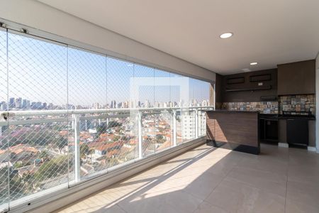 Varanda Gourmet de apartamento à venda com 3 quartos, 65m² em Jardim Paraíso, São Paulo