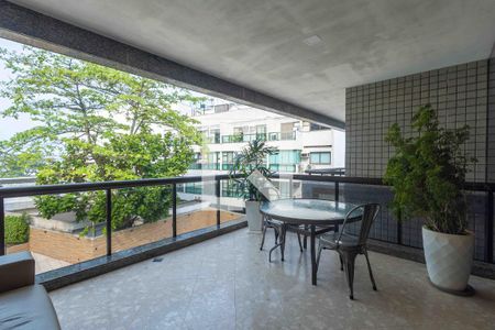 Varanda de apartamento para alugar com 3 quartos, 150m² em Barra da Tijuca, Rio de Janeiro