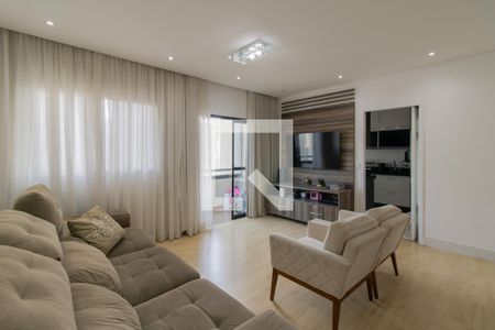 Sala de apartamento à venda com 3 quartos, 74m² em Vila Rosalia, Guarulhos