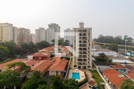 Sala - Vista de apartamento para alugar com 2 quartos, 105m² em Campo Belo, São Paulo