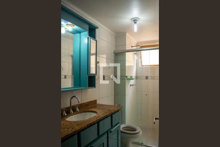 Banheiro de apartamento para alugar com 1 quarto, 47m² em Farroupilha, Porto Alegre