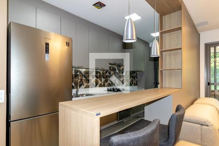 Cozinha de apartamento à venda com 2 quartos, 75m² em Indianópolis, São Paulo