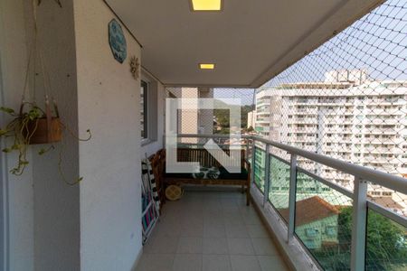 Varanda da Sala de apartamento à venda com 2 quartos, 75m² em Santa Rosa, Niterói