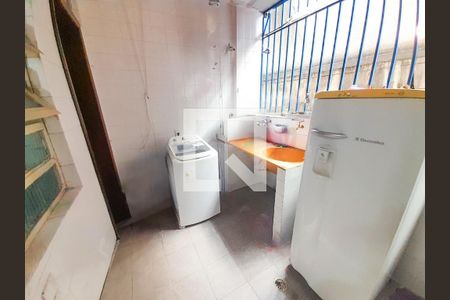 Área de Serviço de apartamento à venda com 3 quartos, 120m² em Liberdade, Belo Horizonte