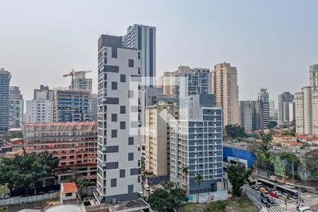 Vista da Varanda de kitnet/studio à venda com 1 quarto, 25m² em Jardim das Acacias, São Paulo