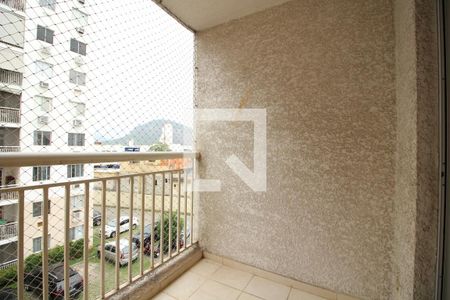 Sala - Varanda de apartamento à venda com 2 quartos, 50m² em Anil, Rio de Janeiro