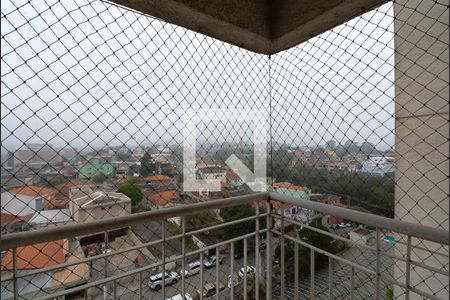 Varanda da Sala de apartamento à venda com 3 quartos, 70m² em Ferrazópolis, São Bernardo do Campo