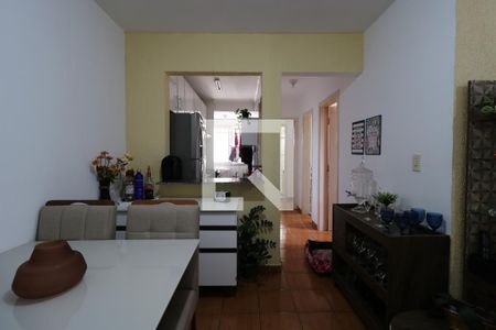 Sala de apartamento à venda com 2 quartos, 54m² em Vila Príncipe de Gales, Santo André