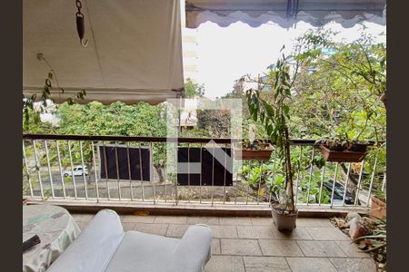 Sala vista de apartamento à venda com 2 quartos, 100m² em Jardim Botânico, Rio de Janeiro