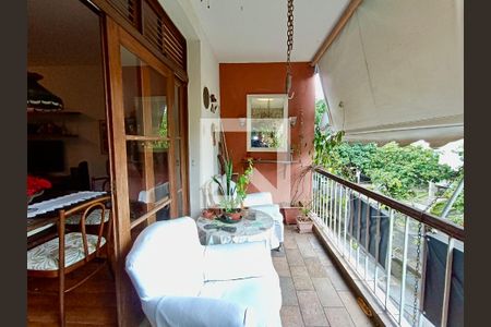 Varanda de apartamento à venda com 2 quartos, 100m² em Jardim Botânico, Rio de Janeiro