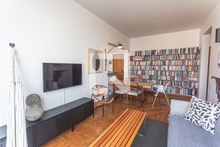 Sala de apartamento à venda com 2 quartos, 110m² em Santo Agostinho, Belo Horizonte