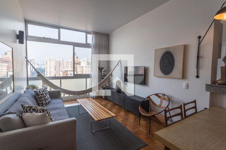 Sala de apartamento à venda com 2 quartos, 110m² em Santo Agostinho, Belo Horizonte