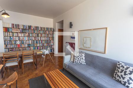 Sala de apartamento à venda com 2 quartos, 110m² em Santo Agostinho, Belo Horizonte