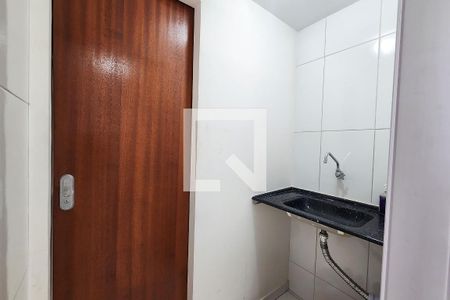 Cozinha de apartamento à venda com 1 quarto, 35m² em Cidade Nova, Rio de Janeiro