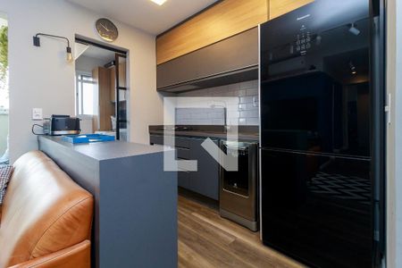 Cozinha de apartamento para alugar com 2 quartos, 53m² em Chácara Santo Antônio (zona Sul), São Paulo