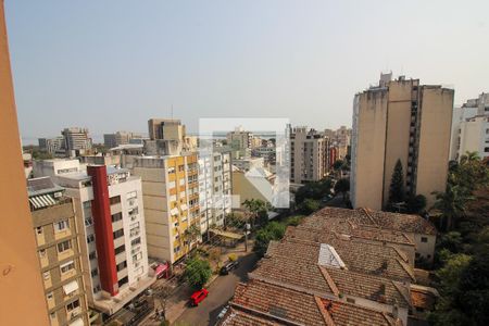 Vista da Sala de apartamento à venda com 1 quarto, 37m² em Centro Histórico, Porto Alegre