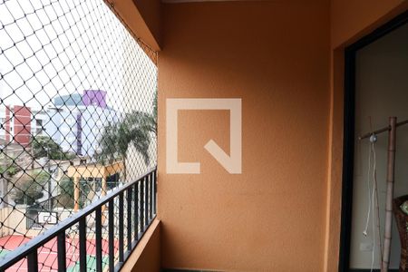 Varanda Sala de apartamento para alugar com 2 quartos, 73m² em Enseada, Guarujá