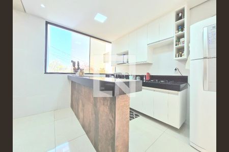 Cozinha americana de casa à venda com 4 quartos, 186m² em Sobradinho, Lagoa Santa