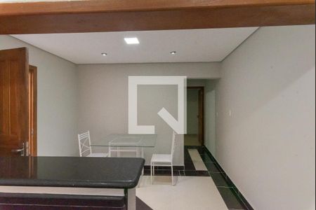 Sala/Cozinha de kitnet/studio para alugar com 1 quarto, 28m² em Jardim Santa Lúcia, Campinas