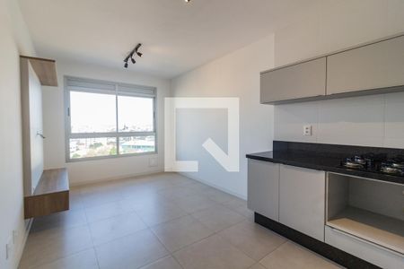 Sala/Cozinha de apartamento para alugar com 1 quarto, 46m² em Canto, Florianópolis