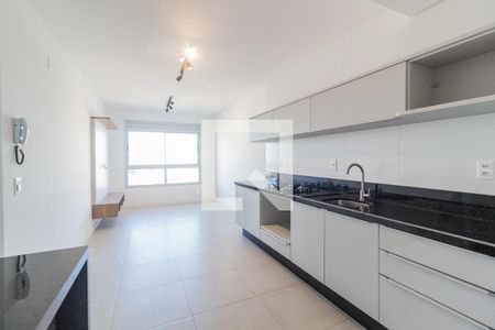 Sala/Cozinha de apartamento para alugar com 1 quarto, 46m² em Canto, Florianópolis