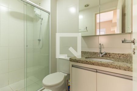 Suíte - Banheiro de apartamento para alugar com 1 quarto, 30m² em Santa Ifigênia, São Paulo