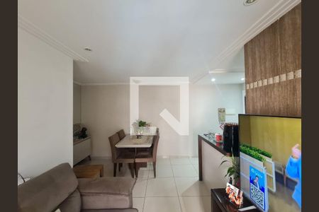 Sala  de apartamento à venda com 2 quartos, 50m² em Vila Augusta, Guarulhos