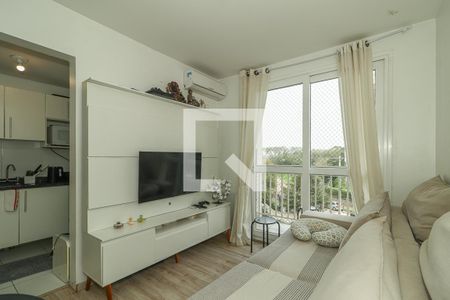 Sala de apartamento à venda com 3 quartos, 72m² em Jardim Itu, Porto Alegre