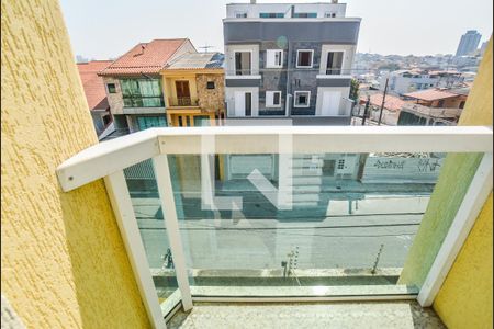 Vista da Suíte de apartamento à venda com 2 quartos, 150m² em Vila Camilópolis, Santo André